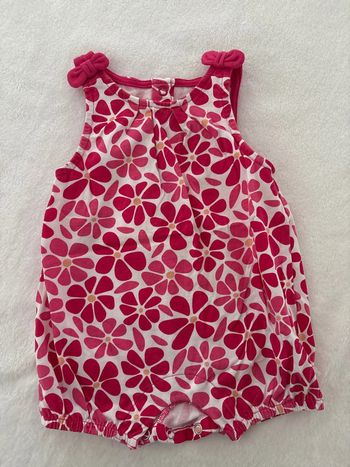 Combo short fleuri 3 mois