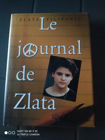 Le journal de Zlata très bon état