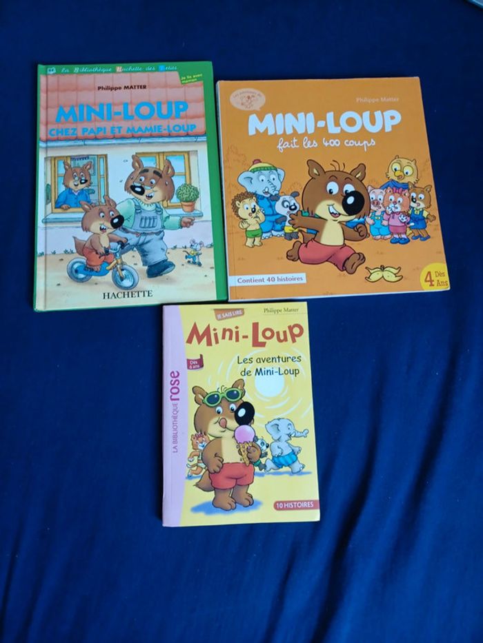 Livres mini loup