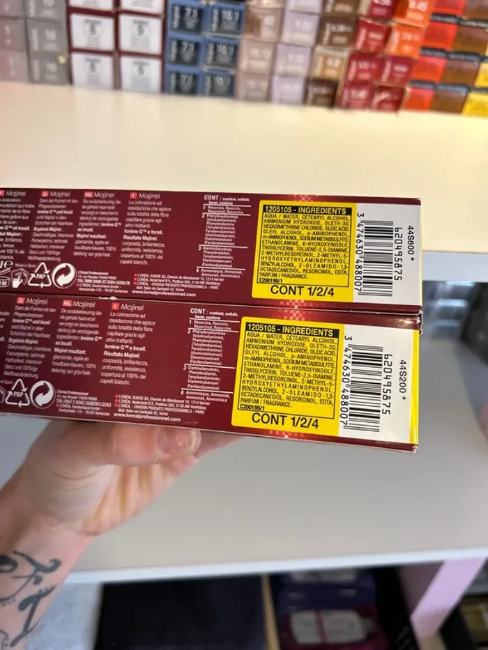 8,3 L’Oréal lot de 2 tubes Majirel - photo numéro 4
