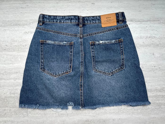 Jupe en jeans 38 stradivarius tbe - photo numéro 3