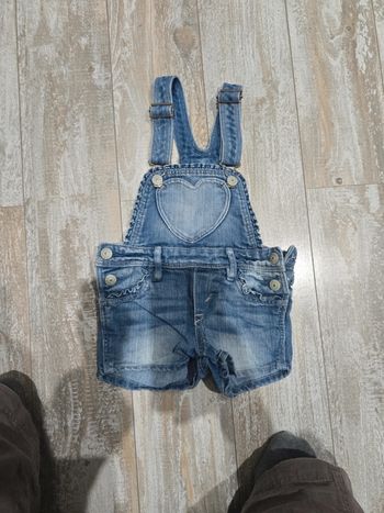 Salopette en jeans #orianablfille4ans
