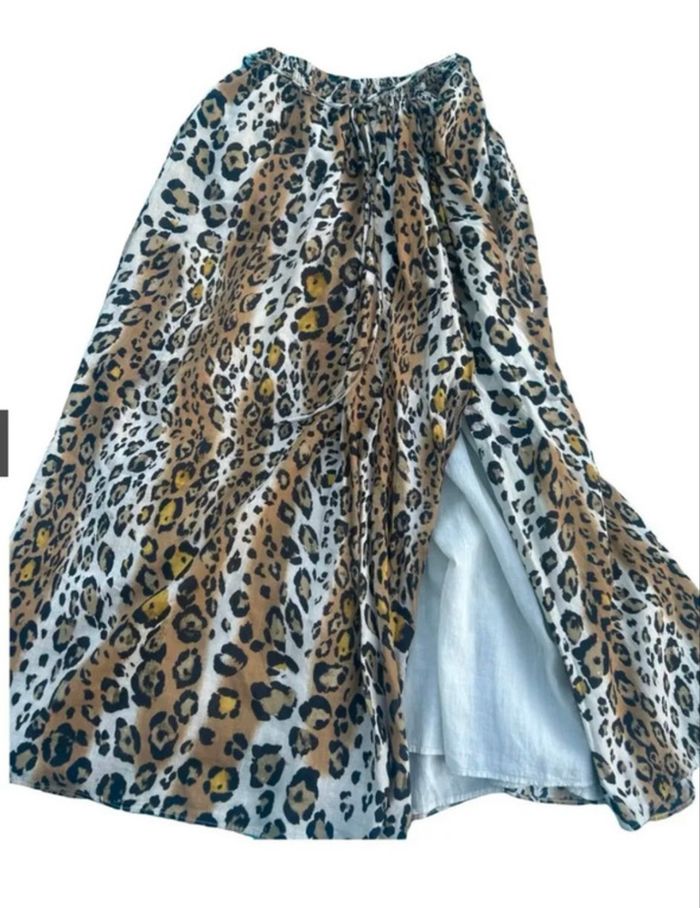 Jupe longue léopard Hod