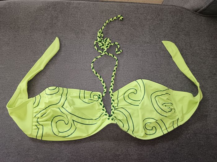 🇷🇪 Maillot de bain vert anis L'effet pei 38 - photo numéro 4