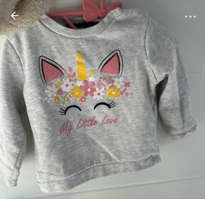 18 mois/Lot 7 pulls filles 18 mois