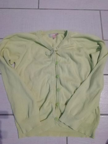Gilet anis 8 ans