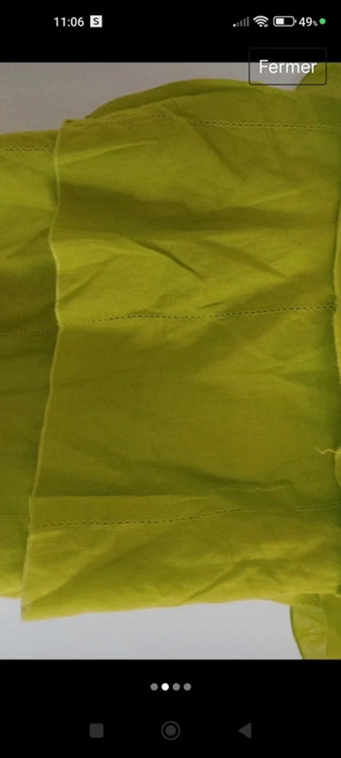 Très beau haut vert pistache - photo numéro 2