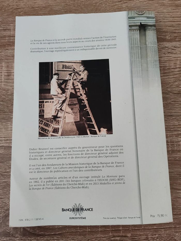 Didier Bruneel ⭐ La banque de France et la seconde guerre mondiale - photo numéro 2