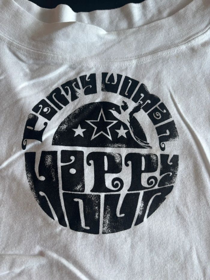 Tee shirt blanc avec écriture noire T38/40 - photo numéro 2