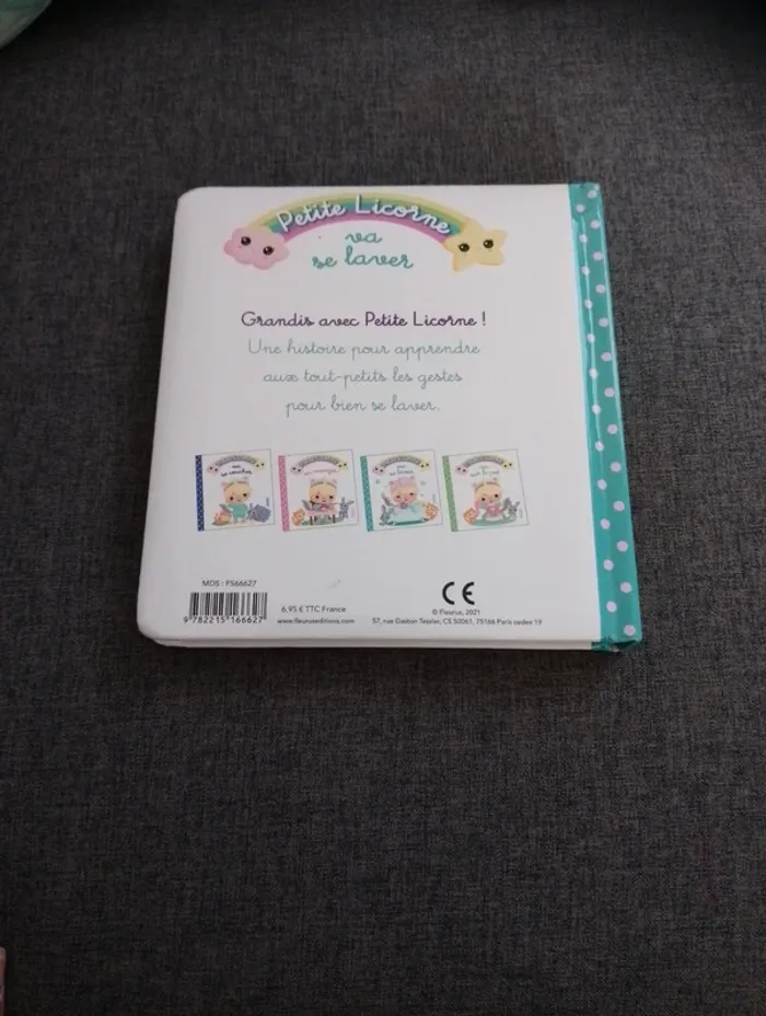 Livre - Petite Licorne va se laver - photo numéro 3