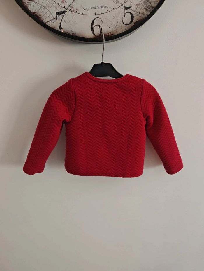 Gilet rose fushia épais 3 ans - photo numéro 2