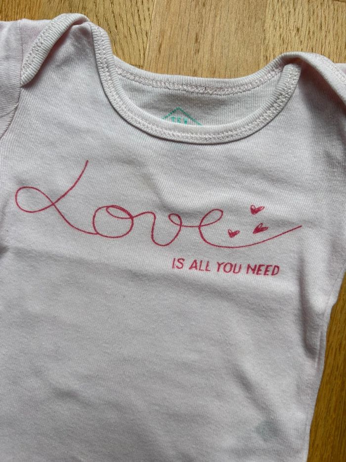 Body léger manches longues tex Baby bébé fille - photo numéro 2