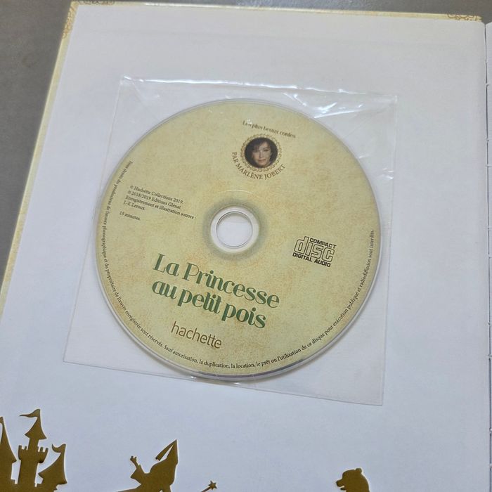 Livre enfant leq plus beaux contes Marlène Jobert + CD - photo numéro 2