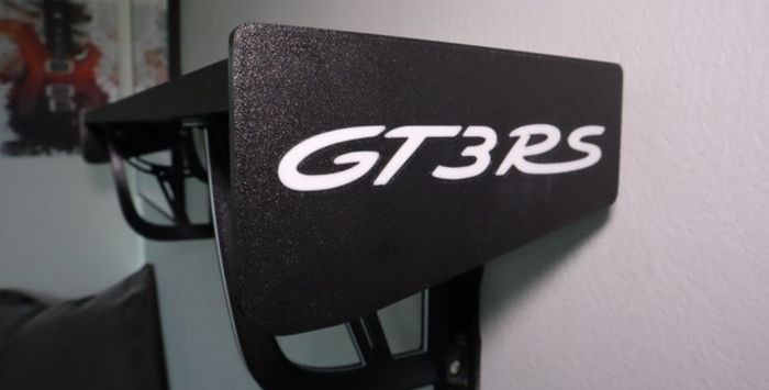 Kit aileron Porsche GT3 RS pour étagère