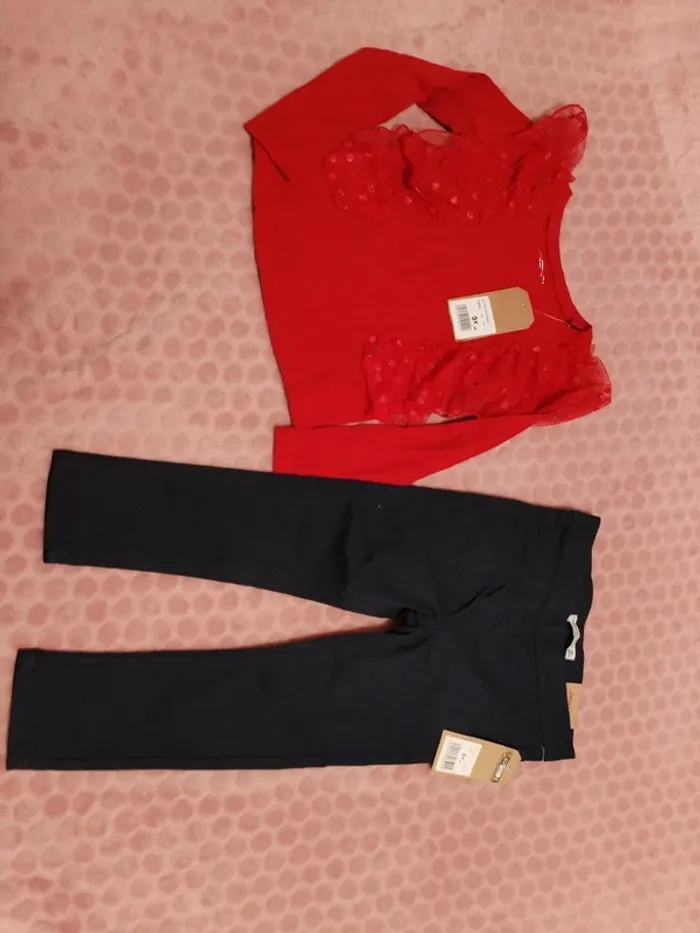 Ensemble fille 3 ans neuf - photo numéro 4