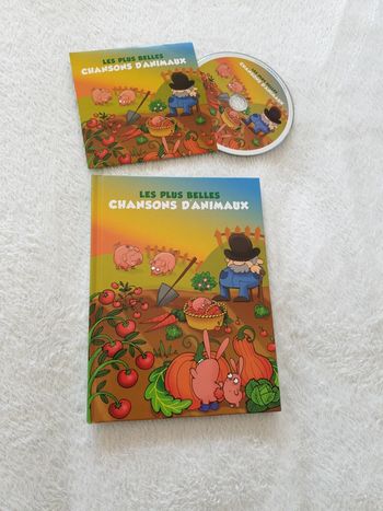 Livre et cd Les plus belles chansons d'animaux