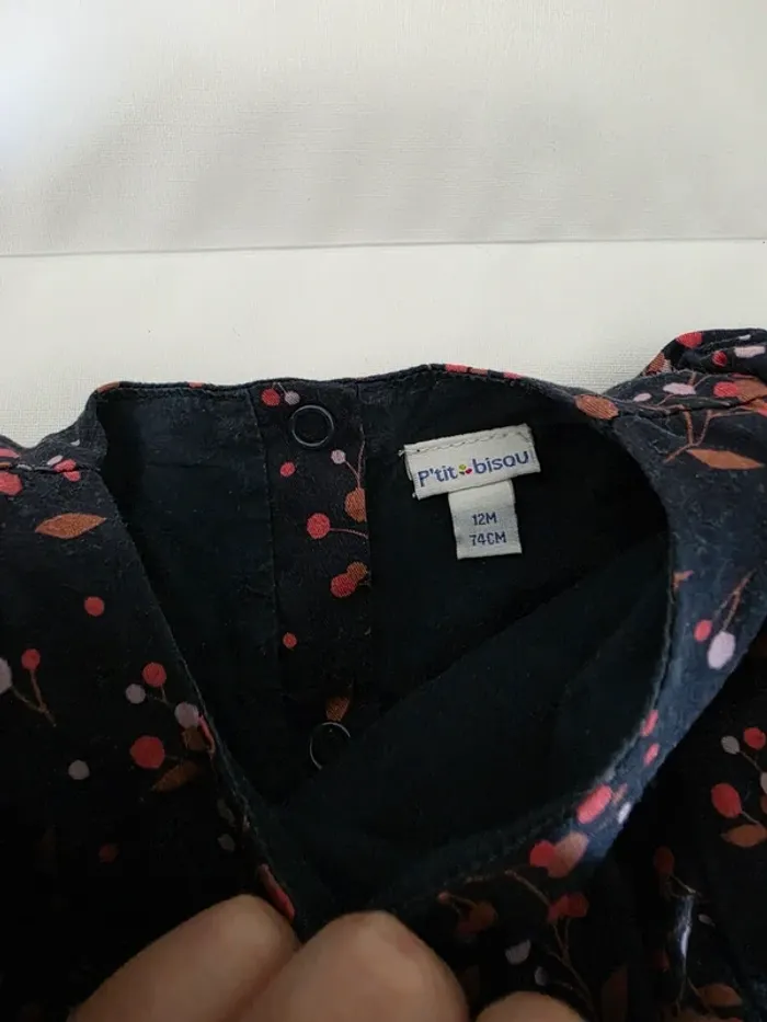 Robe et legging bébé fille taille 12 mois - photo numéro 3