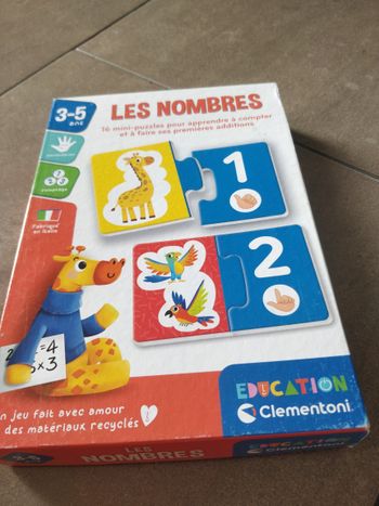 jeu les nombres