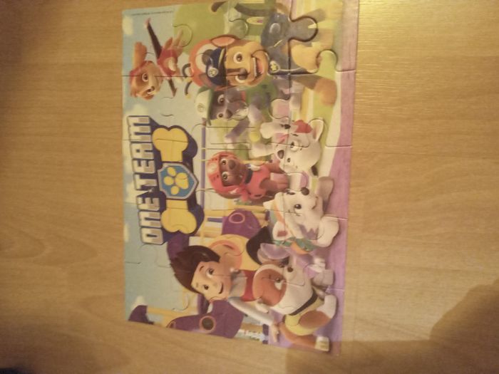 2 puzzles Paw patrol - photo numéro 4