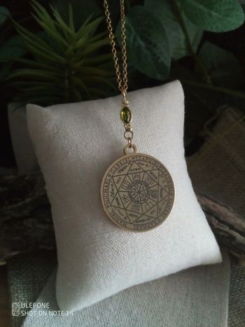 Collier pendentif de protection archanges