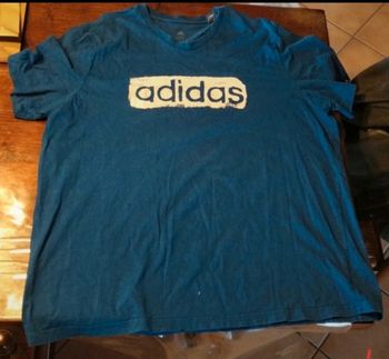 T-shirt adidas taille 2 xl bleu