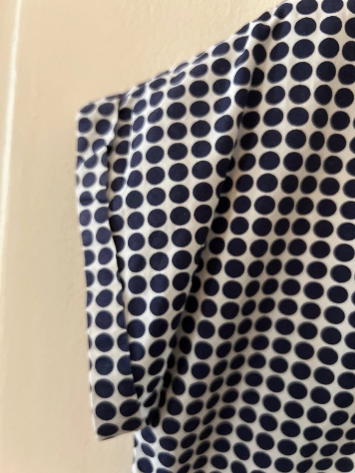 Blouse à pois manches courtes fermeture dos 12 ans - Mademoiselle Jacadi - photo numéro 4