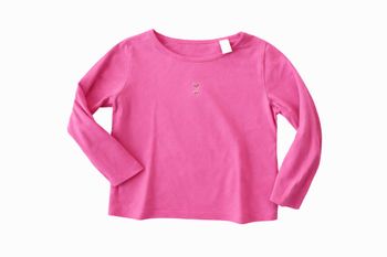 T-shirt manches longues, fille, 2 ans / 24 mois. 