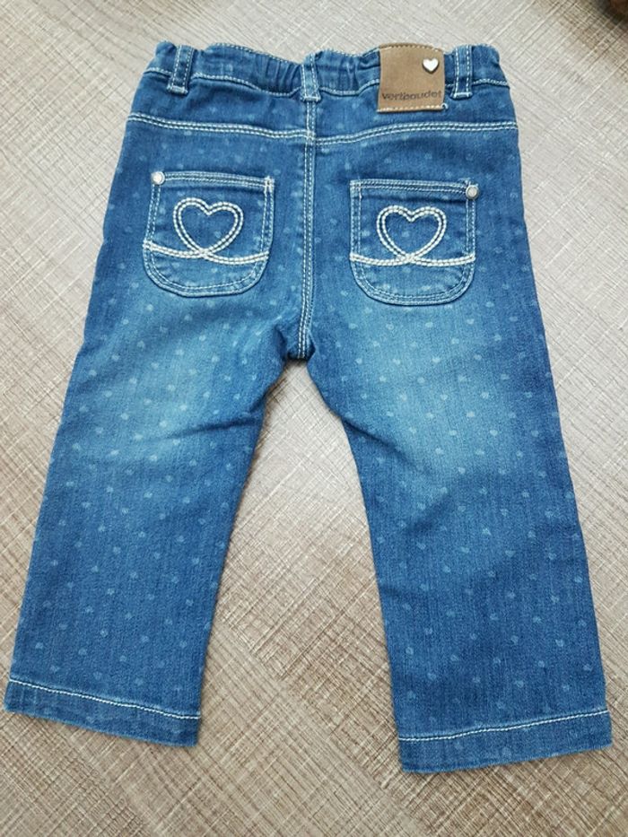 Jean Vertbaudet 12 mois en très bon état - photo numéro 2