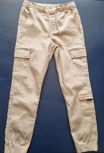 Pantalon multipoches kiabi