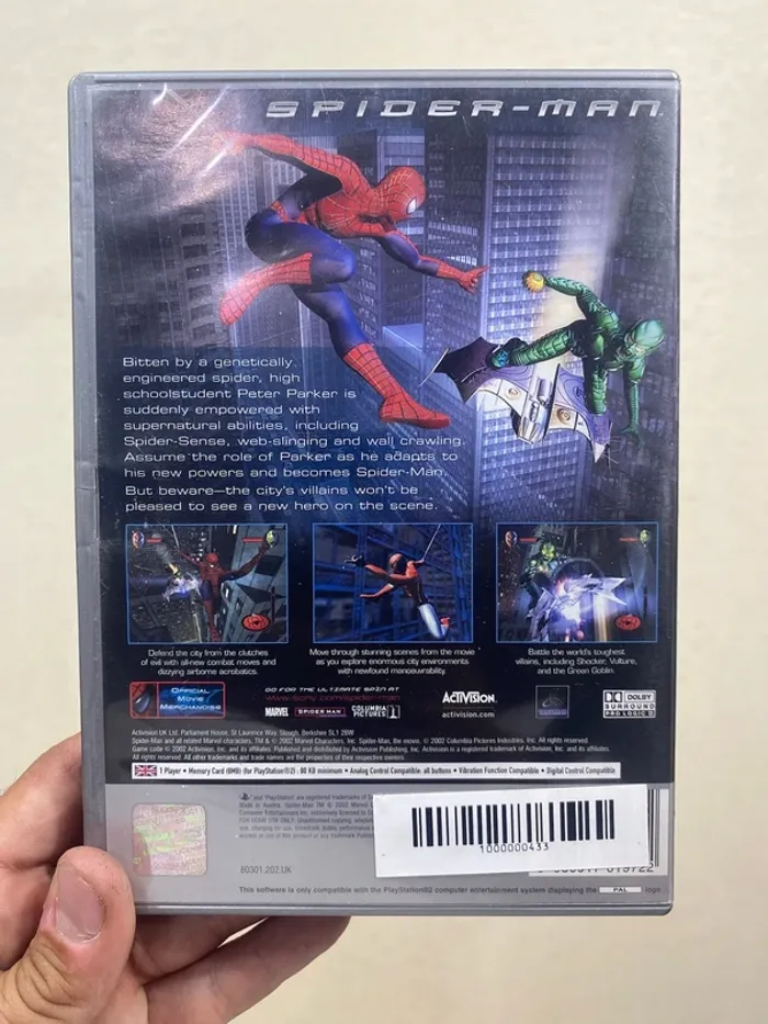 📀 Jeu PlayStation 2 – Spider-Man (Platinum) - photo numéro 2