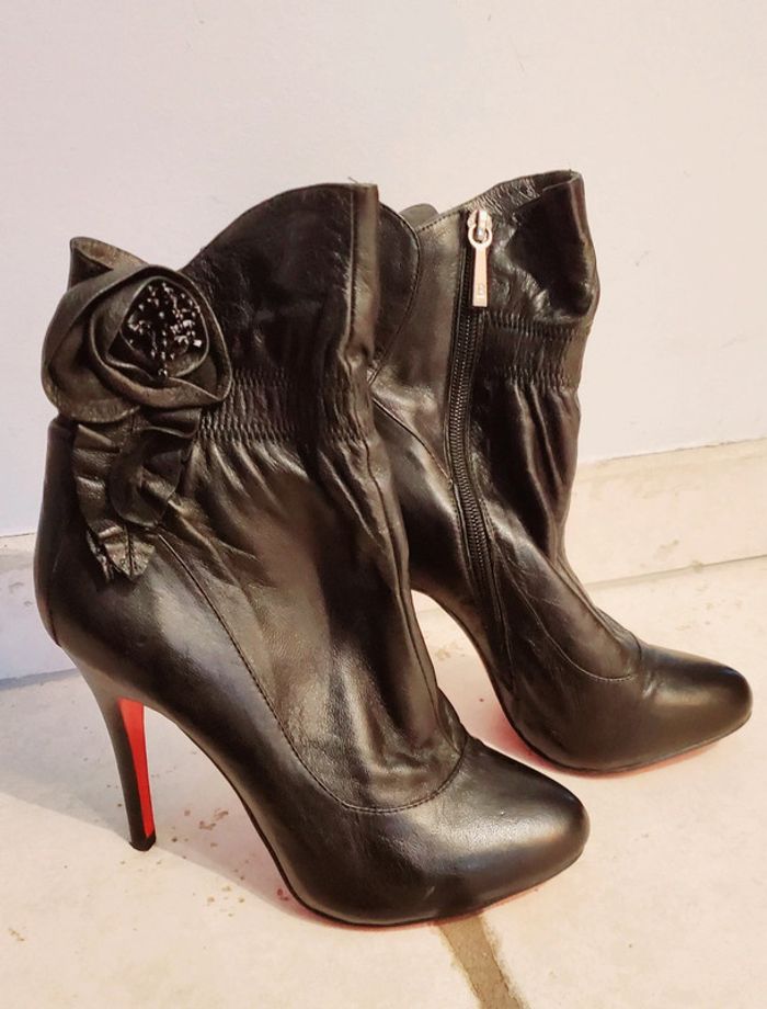 Chaussures Basconi en Cuir Véritable - Taille 39, Élégance et Exclusivité - photo numéro 3