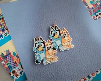 Boucles d'oreilles Bluey