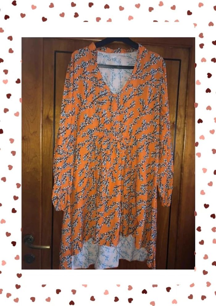 Robe fleurie taille unique April Vintage neuve