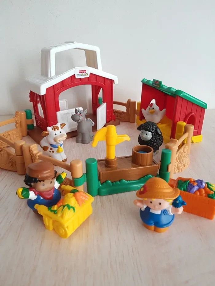 Animaux et maison Little people de Fisher Price