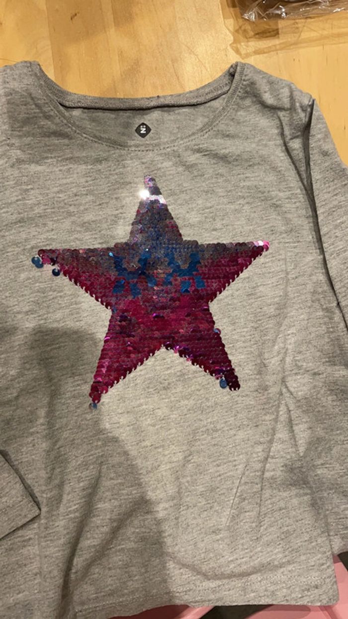 Tee shirt à sequins réversibles Z - photo numéro 3