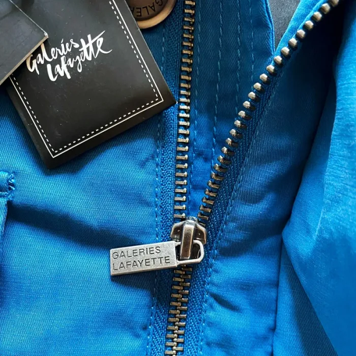 Galeries Lafayette Manteau / Blouson Bleu Homme Exclusive Urban Collection Parfait Etat (Taille XL) - photo numéro 7