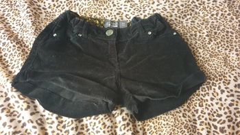 Short velours 5 ans