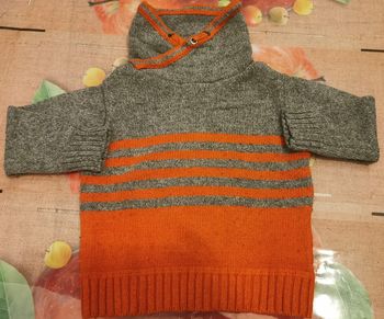 pull taille 2 ans