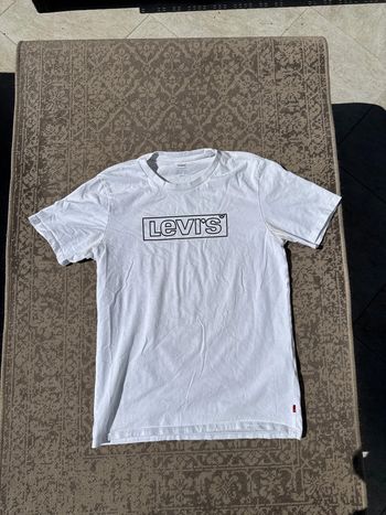 T-shirt Levi’s blanc logo noir – Taille S