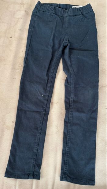 Tregging  jeans  bleu canard 116