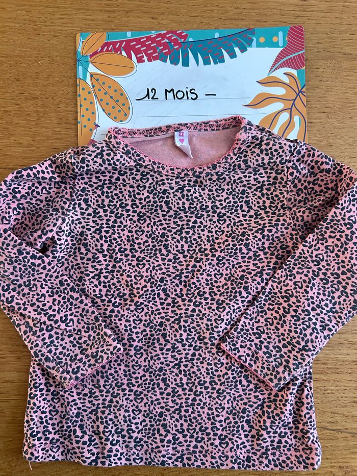 Lot de tee-shirts ML fille - 12 pièces - 12 mois - photo numéro 8