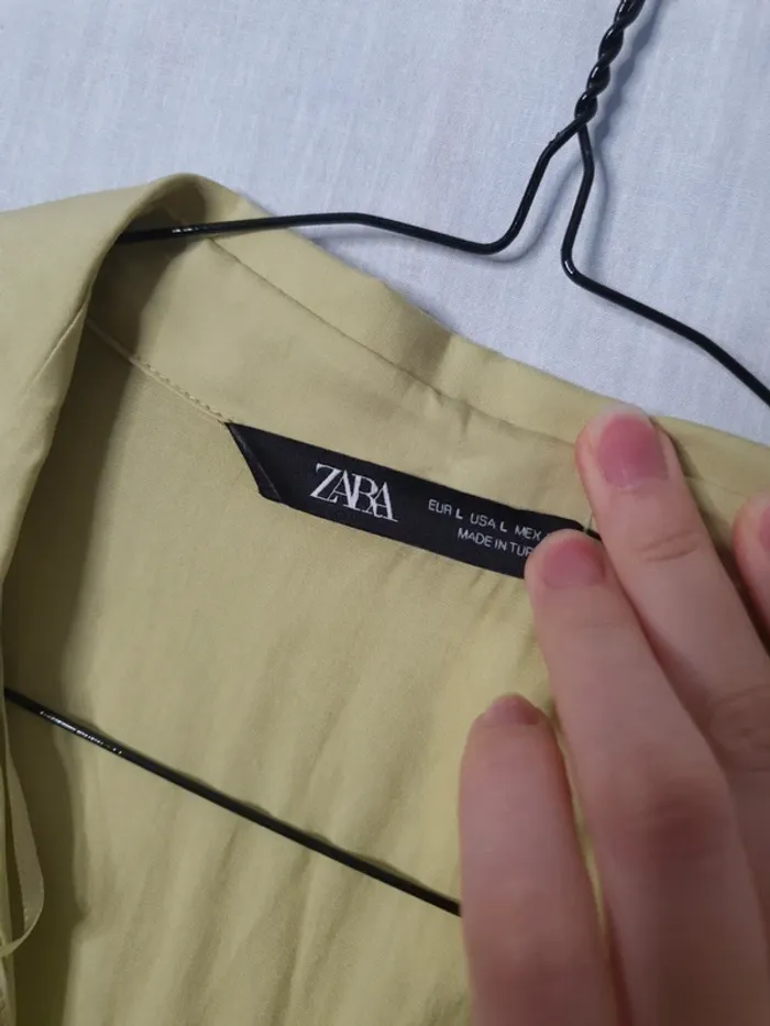 Robe pistache zara - photo numéro 4