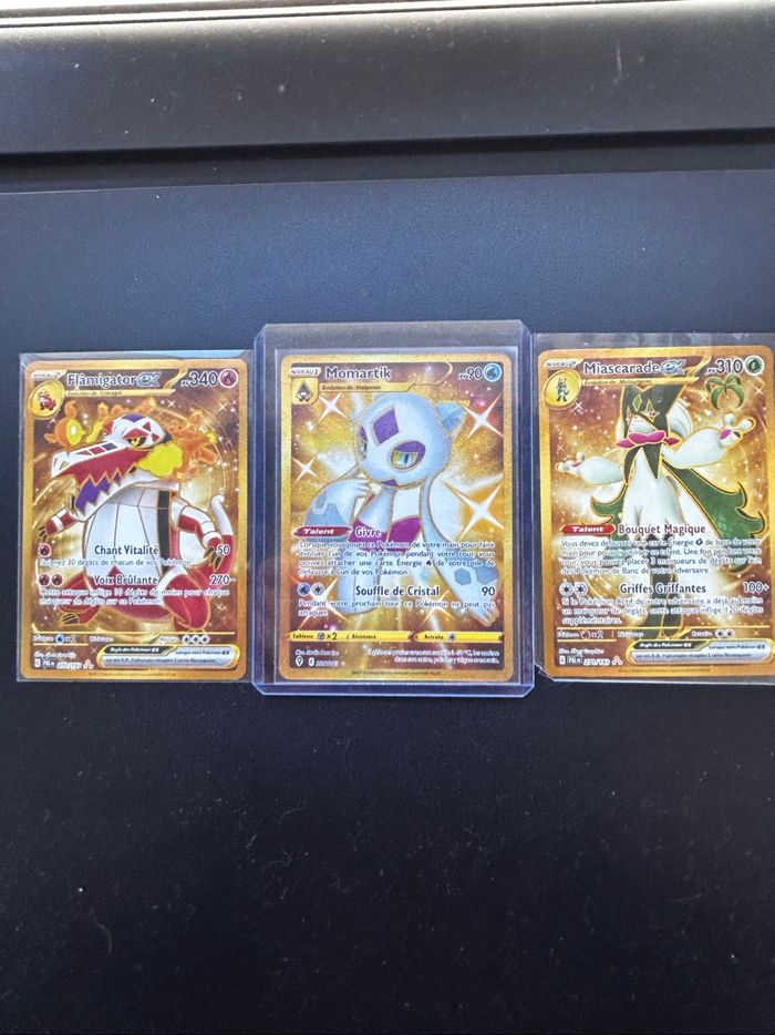 Lot carte Pokémon gold. Sortie de booster 🏆