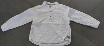 Chemise blanche en lin