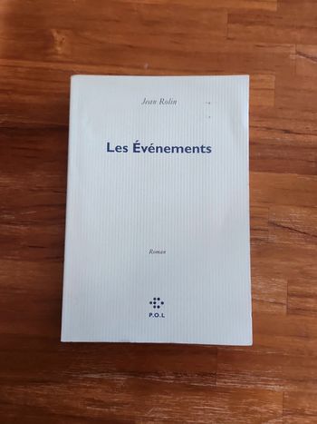 Livre : Les événements