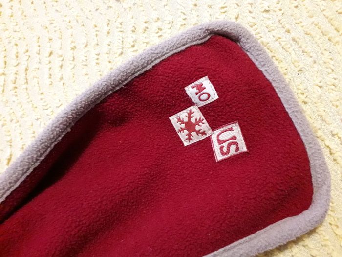 🧣 Superbe écharpe enfant rouge (89,5 cm) 🧣 - photo numéro 2
