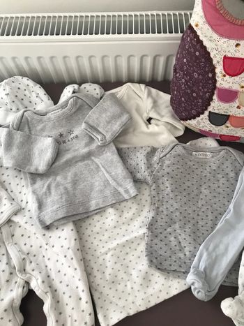 Lot layette naissance 0 mois à 3 mois