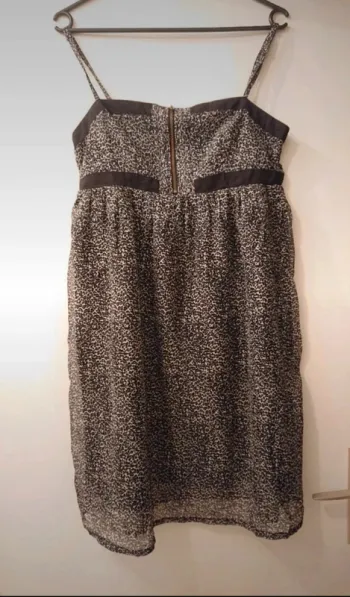 Robe été fluide léopard