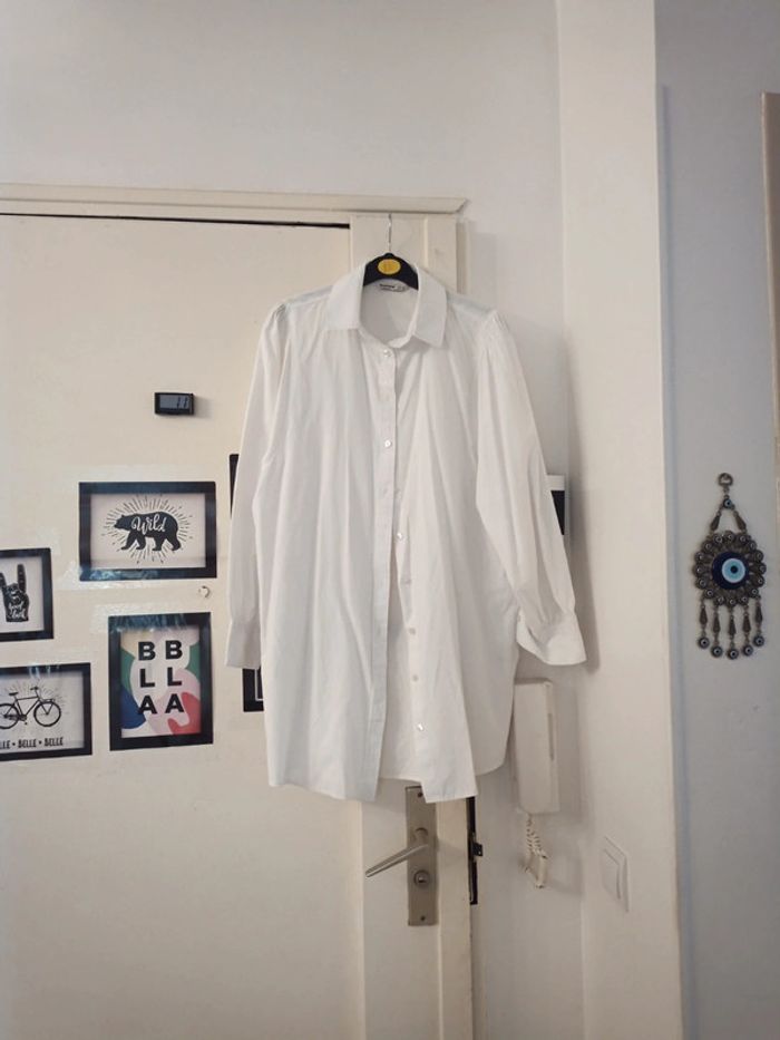 Chemise longue oversize Stradivarius XS