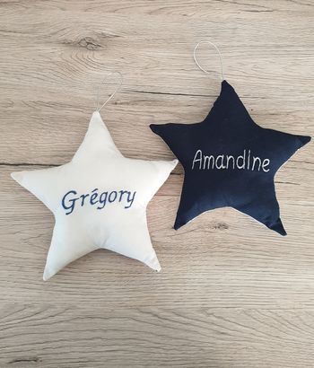 Etoile personnalisable Noël